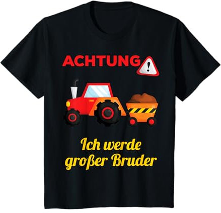 Grosser Bruder Traktor Ich werde großer Bruder Geschenk T-Shirt