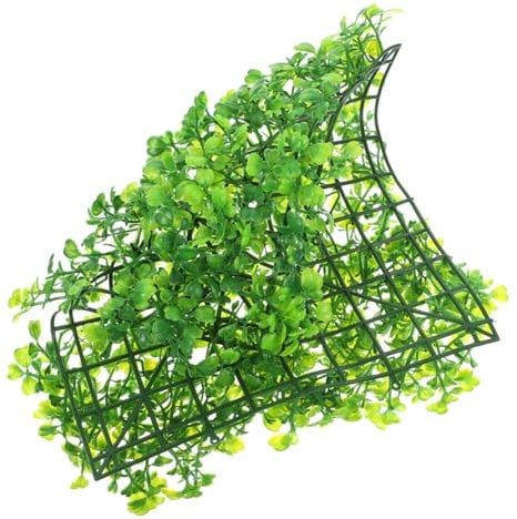 POPETPOP Reptile Carpet Green Decor Faux Greenery Artificial Turf Betta Fish Tank Greenery Decor Rug Fish Tank Decorations Grass for Fish Tank Grass for Aquariums Plant Fake Grass