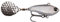 Savage Gear Fat Tail Spin sinkend - Jig Spinner, Größe/Gewicht/Farbe:8cm / 24g / White Silver