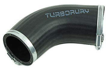 TURBORURY Compatible/repuesto para manguera de intercooler Turbo BMW E46 318d 320d 318td 320td E39 520d 11617799393 1161-7799393 11617799391