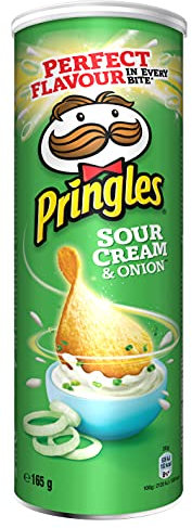 Pringles Sour Cream & Onion (19 x 165 gr.)