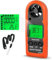 Anemometer Handheld, AP-816B Wind Speed Meter with Protective Shell for Measuring Wind Speed Temperature and Max/Average/Current, Mini Anemometer for Windsurfing Sailing Fishing Outdoor Activities