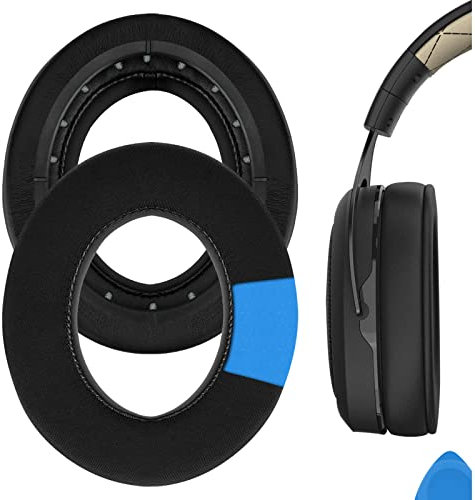 Geekria Sport Cooling-Gel Ersatz Ohrpolster für Corsair HS70 PRO, HS60 PRO, HS50 PRO Kopfhörer Ohrpolster, Headset Ohrpolster, Ohrmuscheln Reparaturteile (Schwarz)