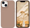 YINLAI für iPhone 14 Hülle Silikon,Handyhülle iPhone 14 Beige Schutzhülle Slim Case Cover Liquid Silikon Gel Matte Kratzfest Handy Hülle für iPhone 14 6,1 Zoll,Khaki/Braun