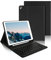 IVEOPPE Clavier pour iPad 10.2 9eme/8eme/7eme Génération 2019/2020/2021, Étui Clavier i Pad 9eme Generation avec Fente pour Stylo, AZERTY Clavier iPad Bluetooth pour Air 3/Pro 10.5 2017, Noir