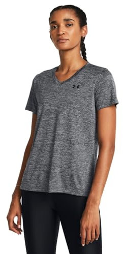 Under Armour Womens Tech Ssv- Twist T-Shirt, Castlerock, S
