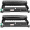 Clywenss DR3400 Trommel Kompatibel mit Brother DR-3400 Toner Trommeleinheit für DCP-L5500DN HL-L5100DNTT HL-L5100DNT HL-L6400DW MFC-L5700DN MFC-L5750DW HL-L6300DW L5200DW L5000D | 30000 Seiten, 2-Pack