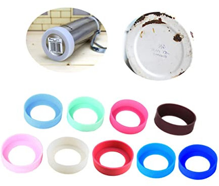 Gatuida 5 Fundas Protectoras De Silicona Antideslizantes Resistentes Calor para De Vidrio para Viaje y