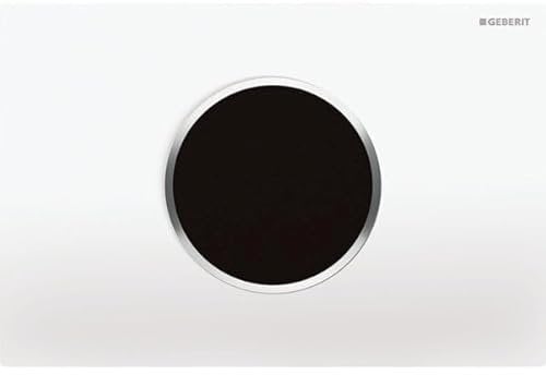 Geberit WC-Steuerung mit elektr. Spülauslösung, berührungslos, Sigma10, Infrarotgesteuert, 115.907.KJ.6, Farbe: Weiß