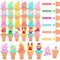 SKAMORI 24 PCS Mini Textmarker Set Cartoon Eiscreme Form für Kinder Mitgebsel Kindergeburtstag 6 7 8 9 10 jahre,Kleine Geschenke für Kinder