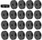 PATIKIL Entretoise en Caoutchouc Polyvalente, 20 Pièces 6mm ID X 30 OD X 8mm T Rondelles D'Isolation Anti-Vibrations en Néoprène pour Boulons Hvac Accessoires de Voiture