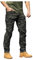 Pantalon Cargo Homme De Travail Treillis Multi Poches Chantier Noir Militaire Chasse Vêtements Sport pour Casual Activités Bas Jogging Tactique Sweatpants Survêtement