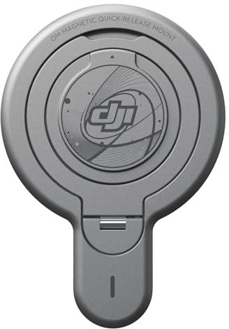 DJI OM Magnetic Quick-Release Mount, Compatibility: Osmo Mobile 7P, Osmo Mobile 7, Osmo Mobile 6, Osmo Mobile SE, DJI OM 5, DJI OM 4 SE, DJI OM 4