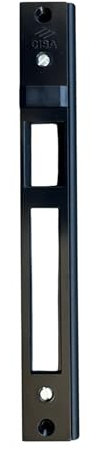 Contropiastra Regolabile in metallo per Serrature Cisa per porte e finestre con profilo in alluminio (Codice 06463.06)