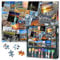 Landscape Puzzles for Adults 1000 Pieces, Set of the Travel Photos of New York City 1000 Piece Jigsaw Puzzle, Difficult Impossible Challenges, 19.5 x 27.5 Inch