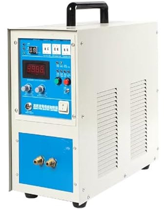 Riscaldatore a induzione per bulloni, Macchina for il riscaldamento a induzione ad alta frequenza da 15KW 220, forno di e for oro argento con riscaldatore a induzione ZVS