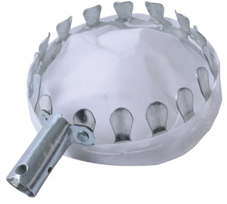 Gralara Fruchtpflücker Kopf Obstpflücker Korb Pflückwerkzeug Ernteaufsatz Aus Robustem Metall für Sicheres Und Einfaches Ernten für Garten Landwirt, Style A