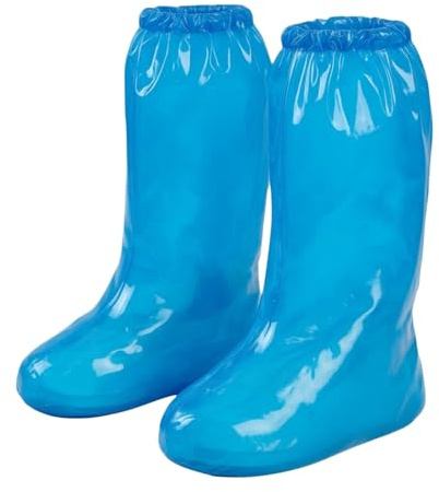 Stivali Da Pioggia Donna Alta, Stivali Da Pioggia Donna Elegante Brillante, Stivale Antiscivolo E Durevole, Stivale Impermeabile Gomma, Scarpa Esterna Leggera, Scarpa Minimalista Funky