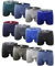 Channo Boxer in Cotone Attillati Classici in Tinta Unita, Comodi e Morbidi. Collezione Uomo, Confezione da 12, Multicolore, 3XL