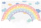 Fototapete Kinderzimmer Regenbogen Sterne Mädchen Jungen Wandtapete Vlies Tapete Latexdruck UV-Beständig Geruchsfrei Hohe Auflösung Montagefertig (13932, VEXXXL (416x254 cm) 4 Bahnen)