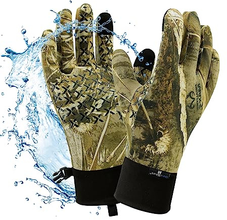 Dexshell StretchFit Gloves (DEXFUZE) New Real Tree Camo M