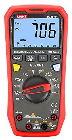 UNI-T UT161B 1000 V AC/DC Smart Digital Multimeter Professional Tester True RMS CE Voltmeter Tools AC DC Voltage Meter