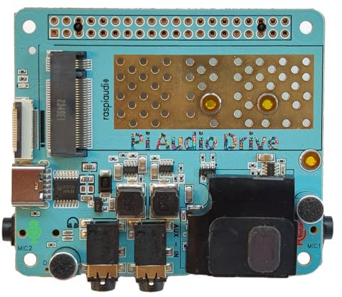 Audio DAC Hat Sound Card (Pi Audio Drive) für Raspberry PI4 All Models Pi Zero / Pi3 / Pi3B / Pi3B+ / Pi2 / Better Quality Than USB
