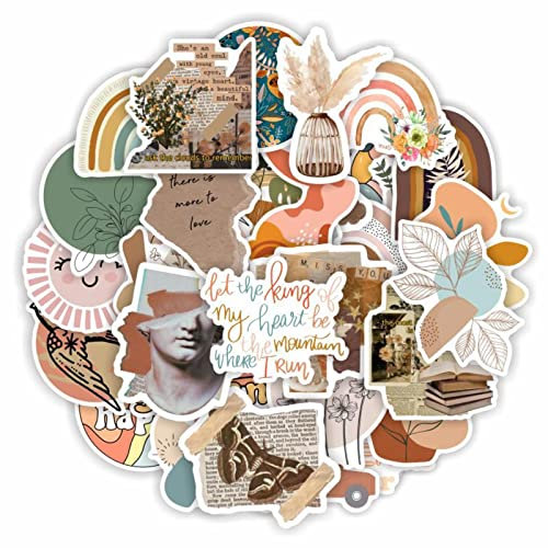 10/30/50 Stück niedliche Cartoon-Kunst, böhmische ästhetische Aufkleber, Graffiti-Abziehbilder, Scrapbooking, Laptop, Handy, lustiger Aufkleber für Kinder und Mädchen