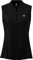 MoFiz Top Femme sans Manches Débardeur Sport T Shirt Respirant avec Fermeture éclair Noir XL