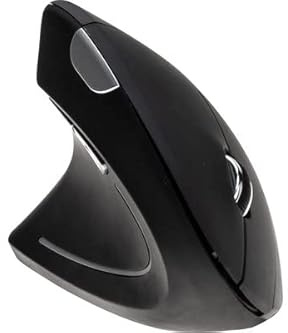 Dacomex Souris sans Fil Verticale pour gauchers V150WG USB (Noir)