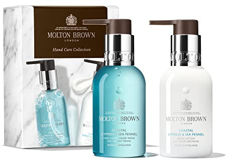 Molton Brown Coastal Cypress & Sea Fennel Hand Care Collection Gift Set
