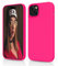 HiiVeet Silicone Case Designed for iPhone 15 Case,6.1 inch,Ultra Slim Shockproof Protective Liquid Silicone Phone Case with Soft Anti-Scratch Microfiber Lining，Hot Pink
