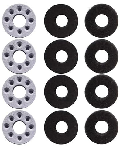 Szaerfa 12 in 1 Controller Präzisionsringe für PS5 PS4 Switch XBox One,Assist Target Motion Dualsense Controller Ring Soft Flexible Thumbstick Adjustment Analog Stick Zubehör