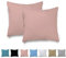 Veluna Home Kissenbezug 80x80cm - 100% Baumwolle(2er-Set) - Rosa - Dicht gewebt mit 57 Fäden/cm² - Kopfkissenbezug - Oeko Tex Zertifiziert - Renforcé Kissenhülle für Kissen mit Reißverschluss