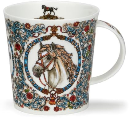 Dunoon Lomond Fine Bone China Horse Mug Equus (EQUUS White)