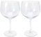 Excellent Houseware Gin Tonic Glasses Set of 2 650ml Large Gin Glass Copa Style Balloon Cocktail G&T Drinking Glasses for Parties Home Barware Restaurant Pub Stem Glassware