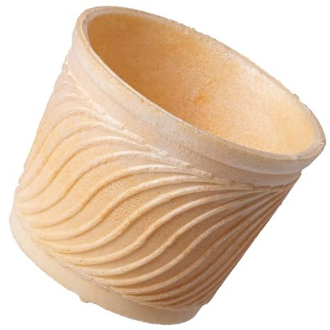 Bazko Eisbecher Mittelgroß | halbsüße Eiswaffeln 6,2 cm / 7,6 cm | 204 Stück | knusprige Eiswaffel Waffelbecher für Softeis, Gelato, Sorbet | vegan