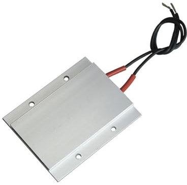 LVSELINGI Plaque chauffante en Aluminium PTC 77x62x6mm 12V/24V, Chauffage en céramique à température constante 70/110/220 degrés Cheerfully(12V,220 Degrees)