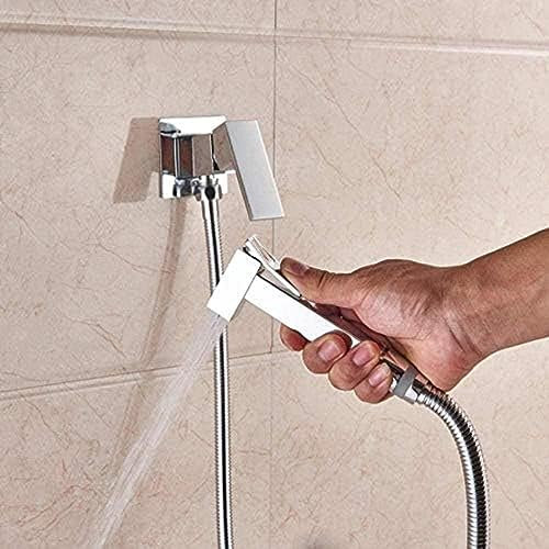 Wasserhahn Messing duscharmatur Bidet Wasserhahn Waschmaschine Mixer Muslim dusche kalt- und warmwassermischer quadratischer duschspray