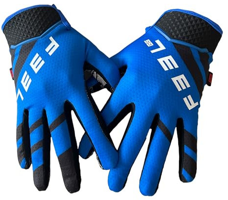 F33L SR3 Diamond Sim Racing Handschuhe, Blau, Größe S
