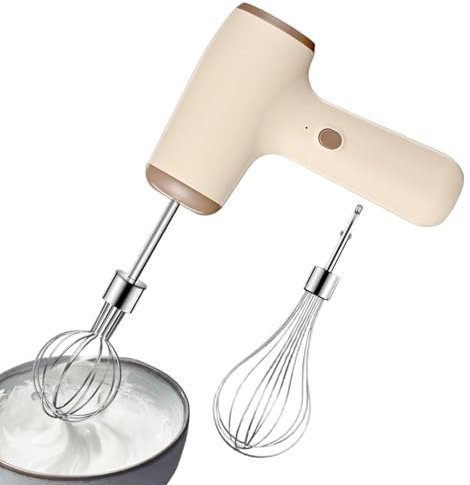 Electric Hand Mixer | Electric Whisk Hand Mixer | Electric Whisk | Tool for Home Bakers and Chefs Heavy Duty Construction, Interchangeable Beaters and Efficient Mixing Experience