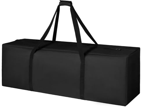 Babenest 145L Lange Reisetasche, Große Aufbewahrungstasche, Schwarz | Upgrade Reißverschluss für Damen und Herren, Wasserdicht Faltbar Transporttasche Trainingstasche, Gym, Reisen, 127x28x40cm