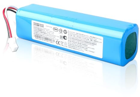 6800 mAh Li-Ion Akku für Proscenic M7 Pro M8 Pro/Headset R1/ Uoni V980 Max V980 Plus/Lenovo Lr1/ Roidmi Eve Plus/Lydsto R1/Xiaomi Viomi S9/ Kyvol Cybovac S31 Roboterstaubsauger, 14,4 V