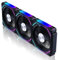 DS Wireless Assembly 360 Case Fan, 120MM LED Fan Compatible with ASUS Aura, MSI Mystic Light for PC Case, Computer CPU Cooler, Liquid Cooled System (3 Fans, KA Series)
