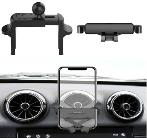 TTCR-II Support Téléphone Compatible avec Classe A/B/C/E/S/GLC/GLE/GLS/GLB | Porte Smartphone pour A/B/C/E/S 2016-2023 Support Smartphone pour Mini Cooper/Countryman/Chevrolet Avola Porte Telephone