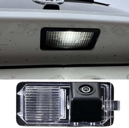 HD Nachtversion wasserdichte Weitsicht Auto Rückfahrkamera Kompatibel mit Seat Mit/Skoda Citigo E-Citigo/VW UP! e-up!/Seat MII/e-MII/Seat Ibiza IV 4 Sportcoupe 6J 6J1 6J5 6P1 6P5 3-Door