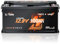 Litime 12V 100ah H190 LiFePO4 batterie à cycle profond 200A BMS avec Bluetooth 5.0, chauffage, siège inférieur de camping - car Din H8