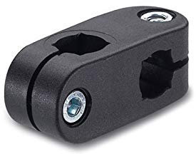 DOLD Mechatronik | Kunststoff Kreuz-Klemmhalter, Rohr-Klemmverbinder B10-B10