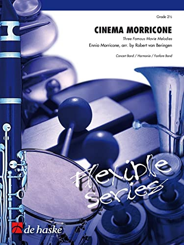 Ennio Morricone-Cinema Morricone-5-Part Flexible Band and Opt. Piano-SET