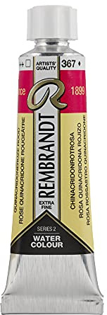 Rembrandt Watercolour Tube 10 ml Quinacridone rose reddish 367 (05013670)